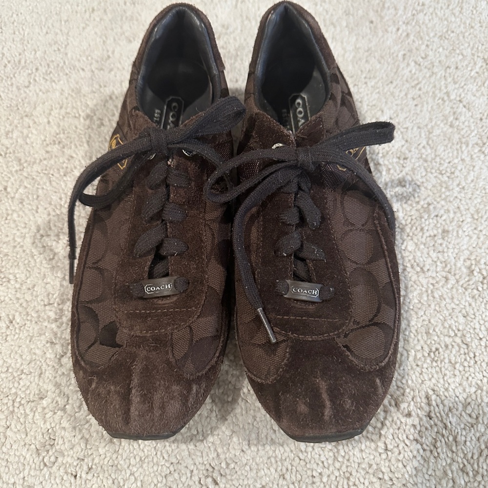 Coach Brown Signature Sneakers